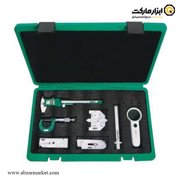 ست ابزار دقیق جوشکاری اینسایز 7 عددی (با گارانتی شرکتی) مدل 5072