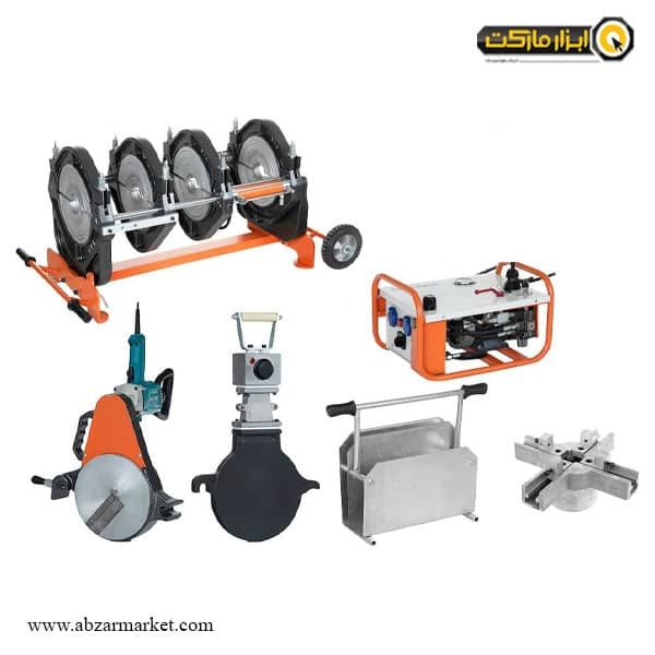 دستگاه جوش پلی اتیلن هیدرولیک پویا صنعت (صادراتی) مدل 63-200