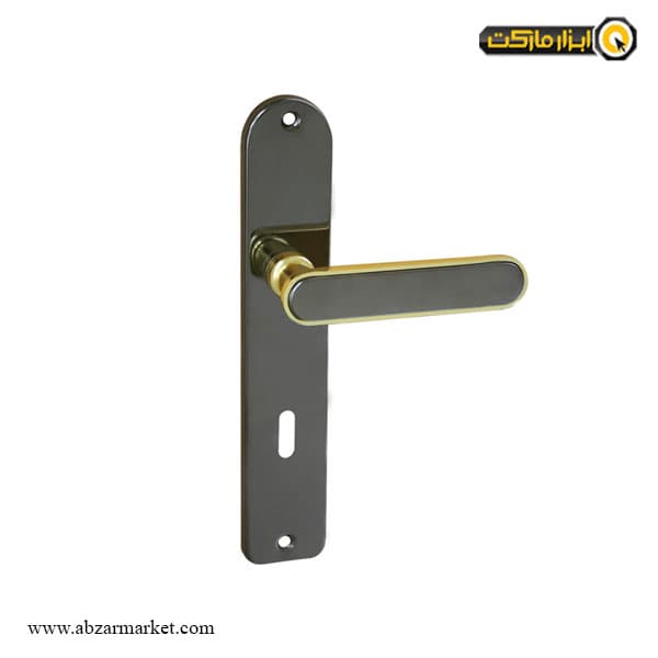 دستگیره پلاک دلتا کلیدی مدادی و زرد مدل K-121