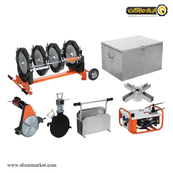 دستگاه جوش پلی اتیلن هیدرولیک پویا صنعت (صادراتی) مدل 63-250