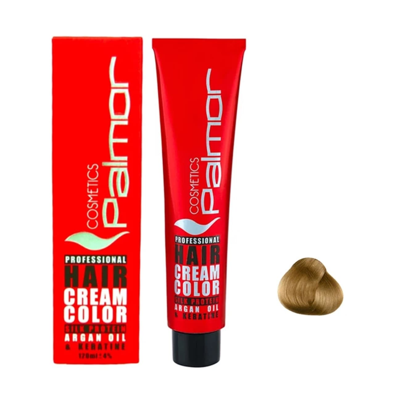 رنگ مو پالمور شماره 7.13 حجم 120 میلی لیتر رنگ بلوند کنفی متوسط