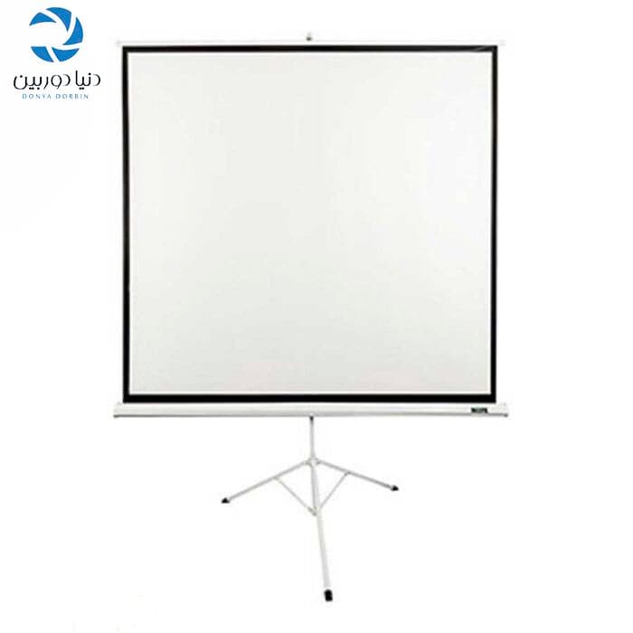 پرده نمایش پایه دار پروژکتور اسکوپ 1.8×1.8
