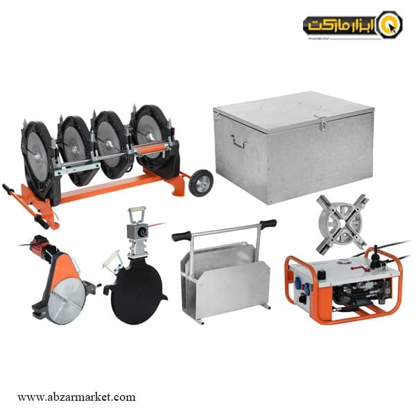 دستگاه جوش پلی اتیلن هیدرولیک پویا صنعت (صادراتی) مدل 90-315