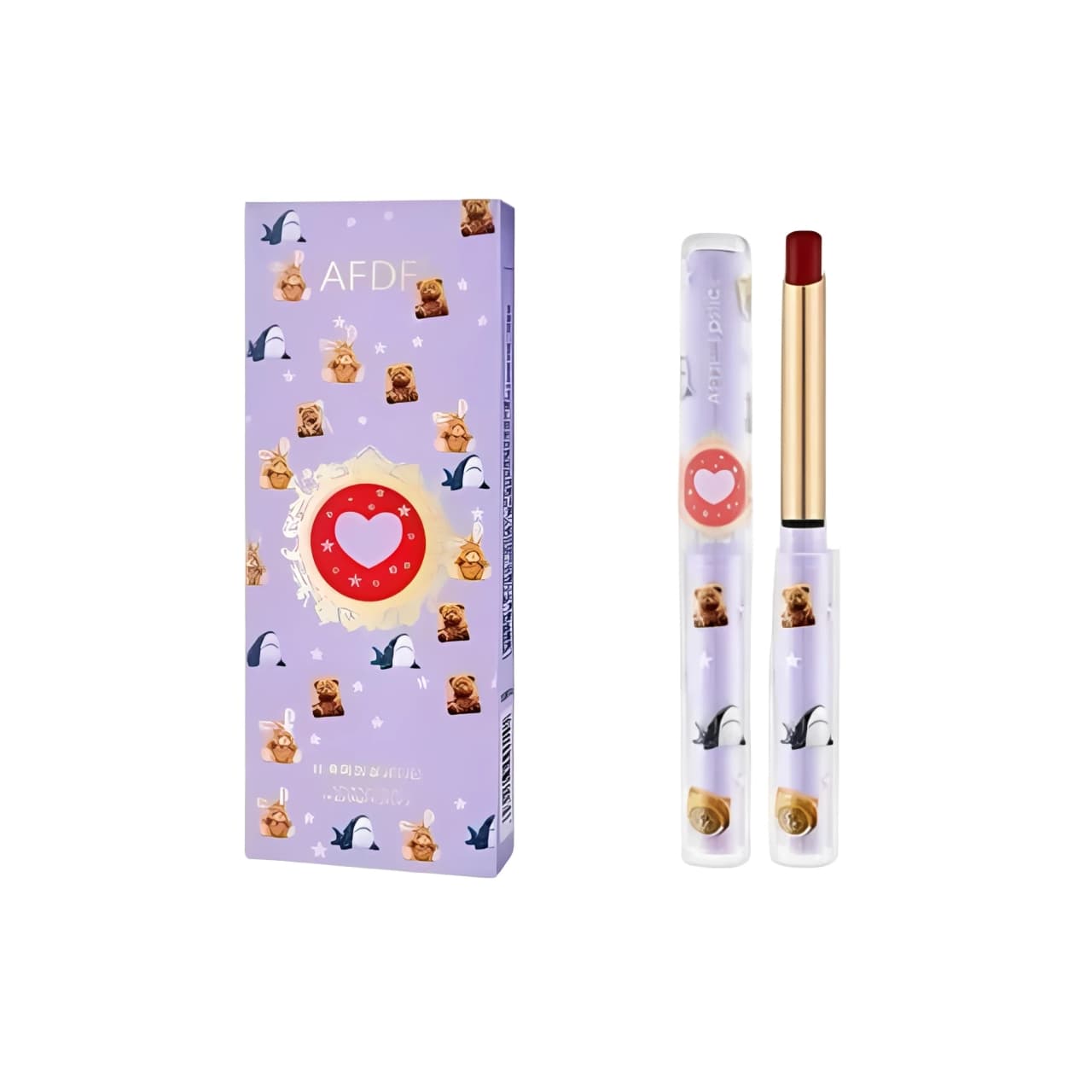 رژ لب جامد AFDF مدل مخملی شماره 708