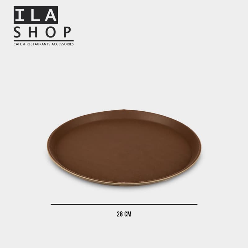 سینی ترمز دار گرد قطر ۲۸ سانت یک عددی ایلا