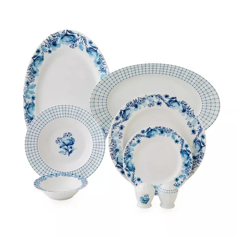 سرویس چینی زرین 6 نفره غذاخوری آراگل (29 پارچه)