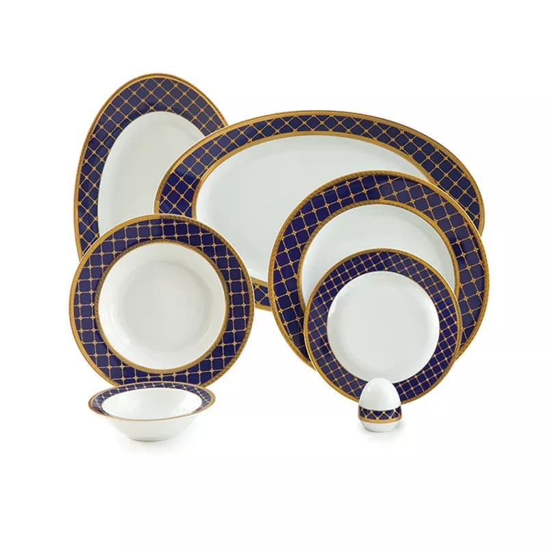 سرویس چینی زرین 6 نفره غذاخوری هلیا (28 پارچه)