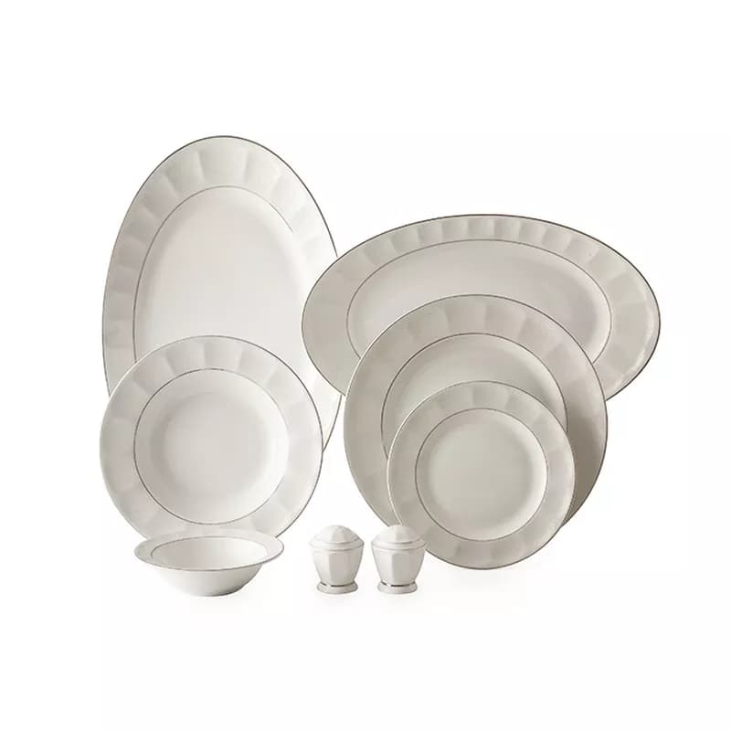 سرویس چینی زرین 6 نفره غذاخوری دلسا (29 پارچه)