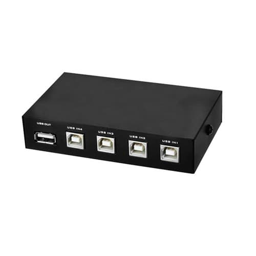 سوئیچ ۴ پورت پرینتر USB مدل ۰۰۲