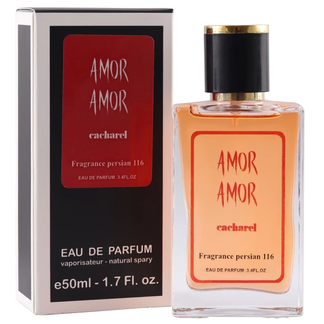 ادوپرفیوم زنانه فراگرنس پرشیا 116 مدل آمور آمور حجم 50 میلیلیتر