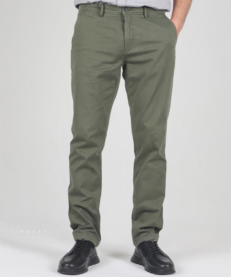 شلوار کتان مردانه راسته لجنی 3329