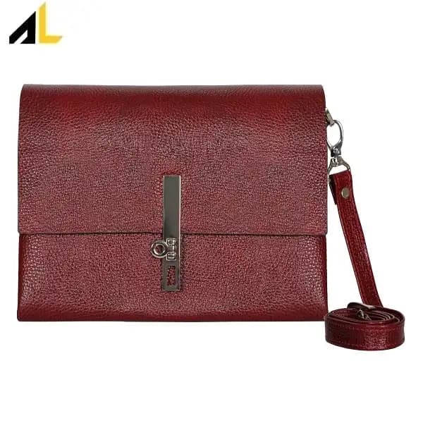 کیف دوشی چرم کد ALZ154