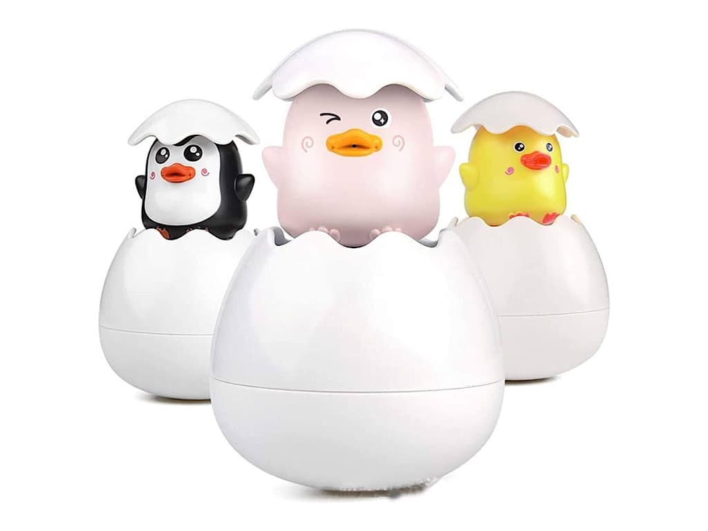 اسباب بازی حمام نوزاد طرح تخم مرغ Ingbaby