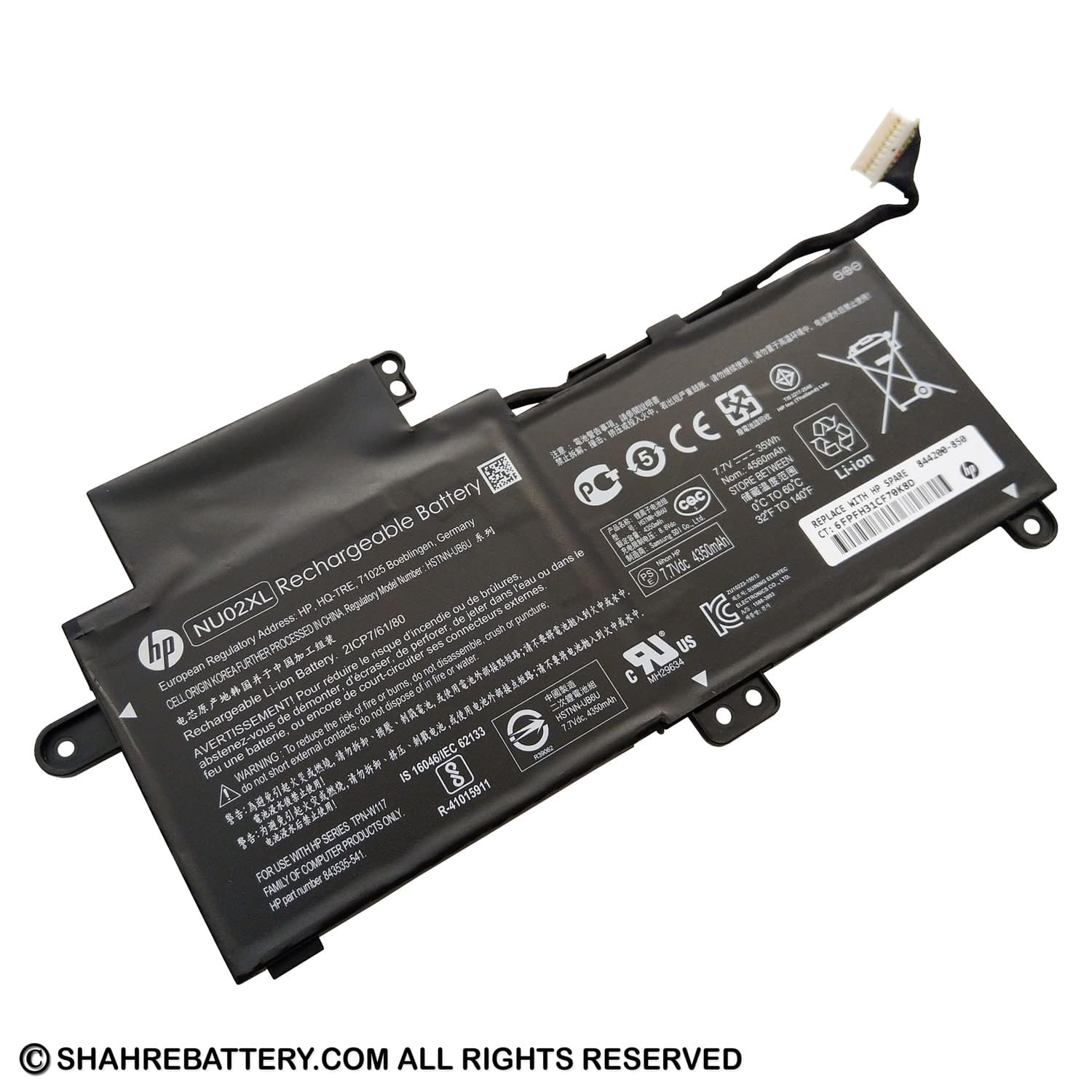 باتری اورجینال لپ تاپ اچ پی HP Pavillion X360 M1 11-U007TU 11-U018CA NU02XL