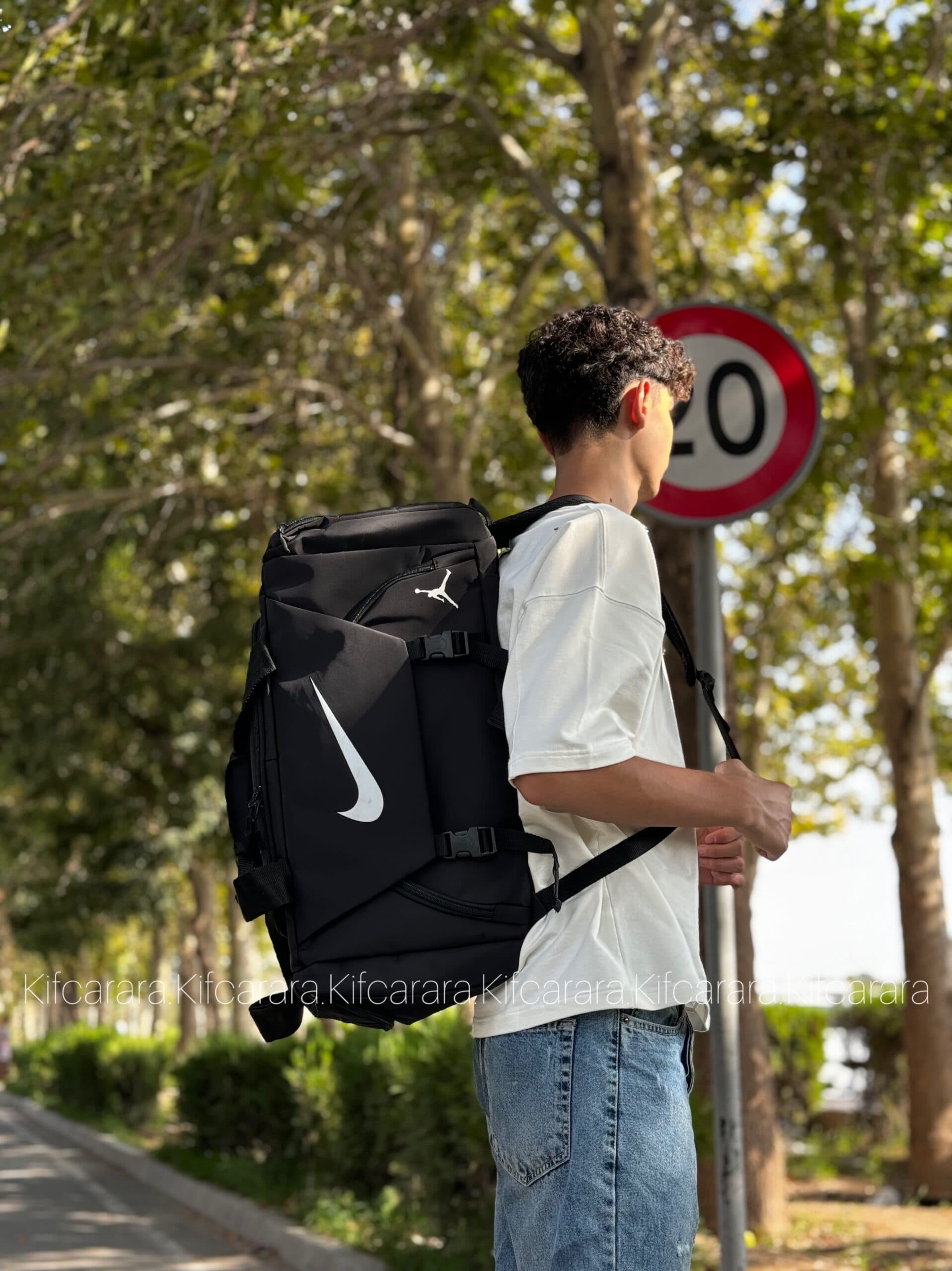 ساک ورزشی تفکیکی ایر جردن کوله شو کد 1819