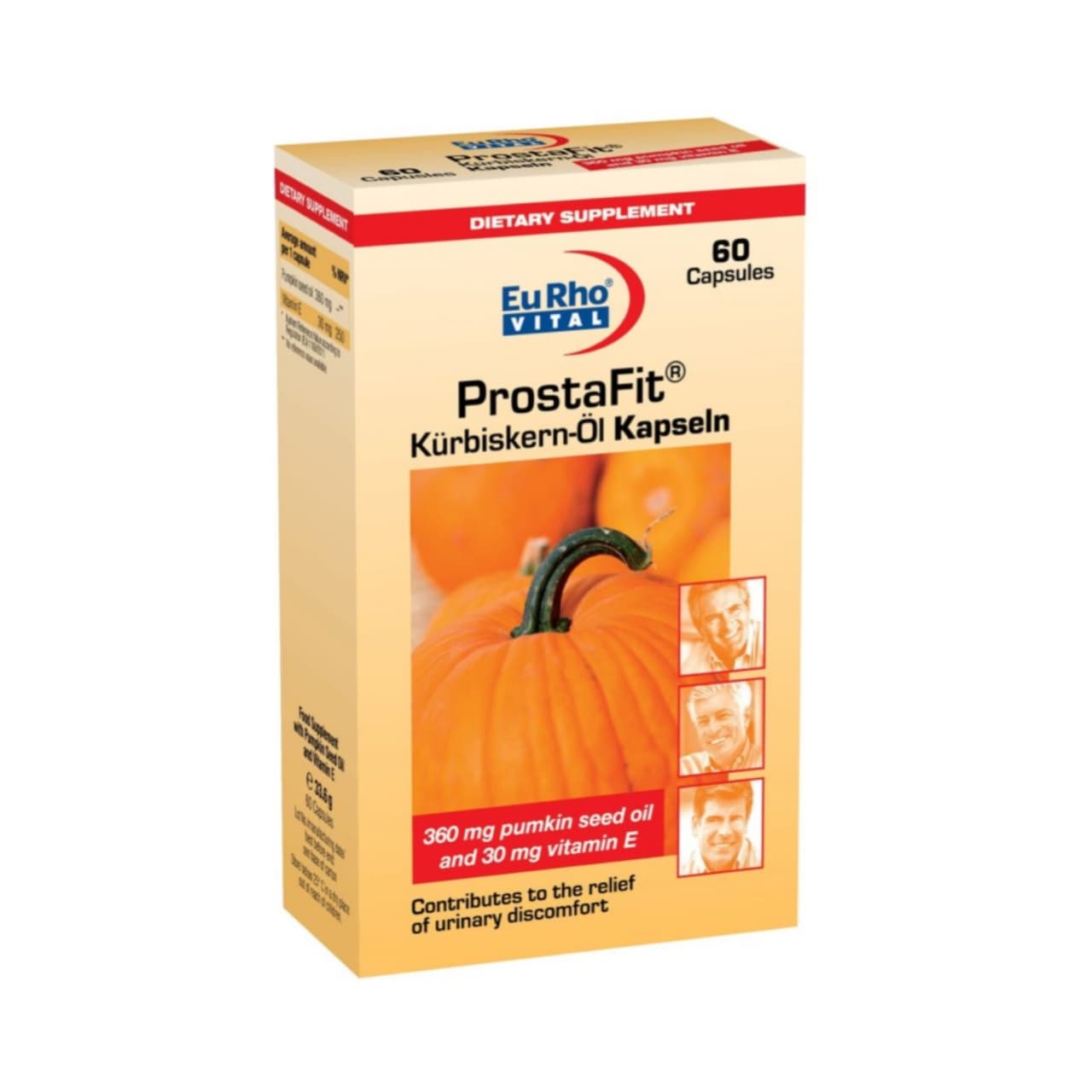 کپسول پروستافیت یوروویتال بسته 60 عددی