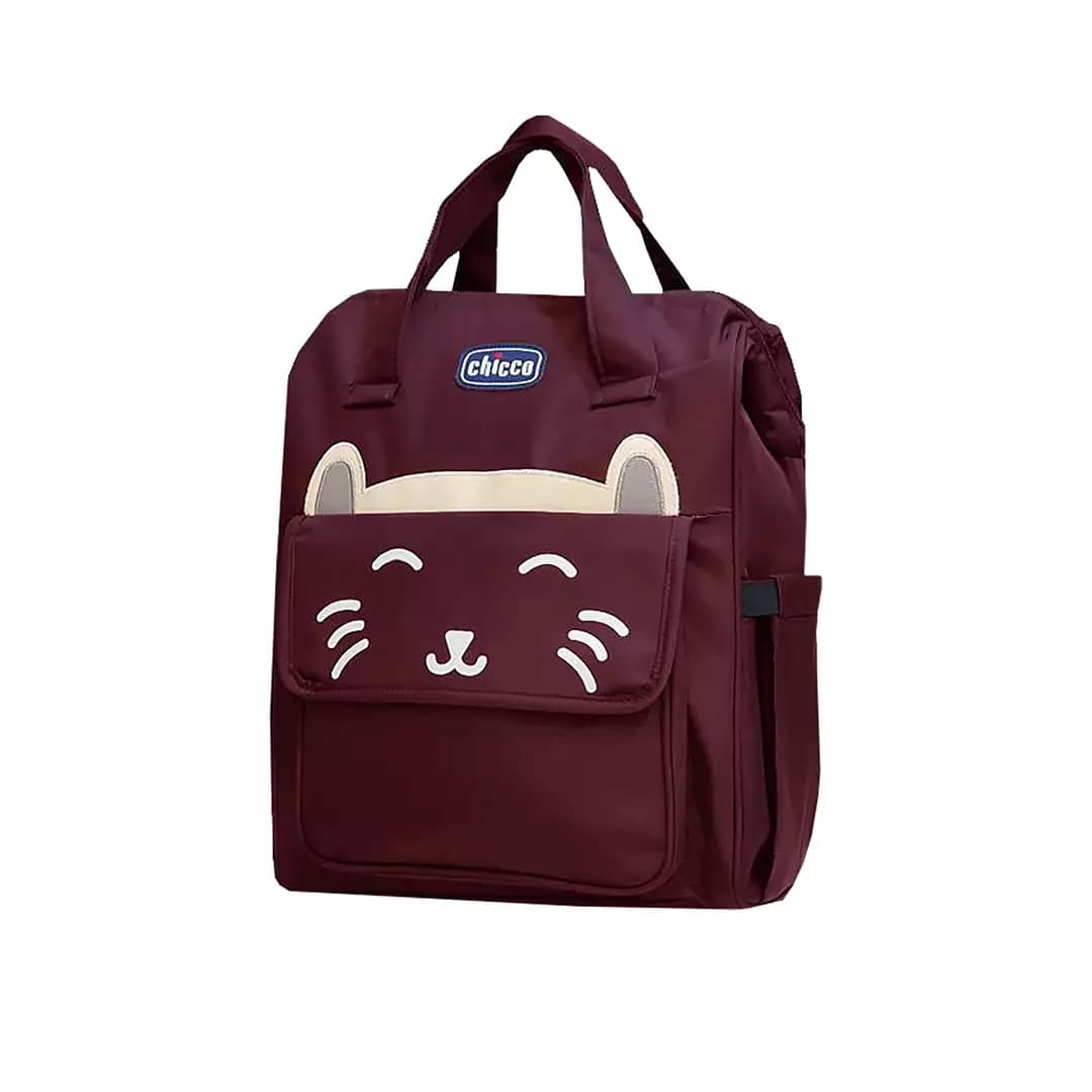 کوله پشتی لوازم کودک چیکو مدل گربه