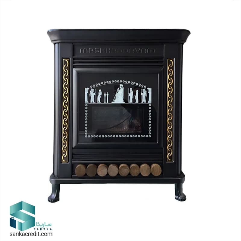 شومینه گازی مشهد دوام مدل 750 پایه دار MD28