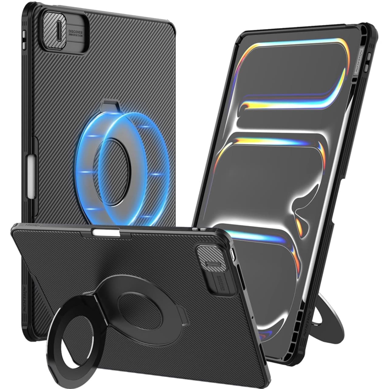 قاب مگنتی چند کاره آیپد پرو 13 نیلکین Camshield Pad