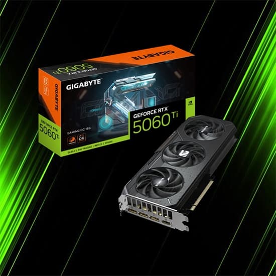 کارت گرافیک گیگابایت مدل GeForce RTX 5060 Ti GAMING OC 16G