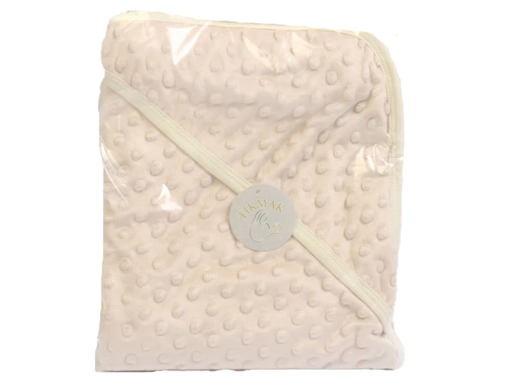 پتو نوزادی کلاه دار دو رو مخمل تیک مک tikmak