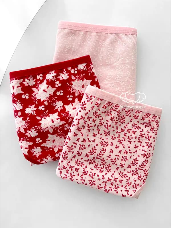 شورت نخی اسلیپ زنانه DOMINANT سه تایی کد 21255