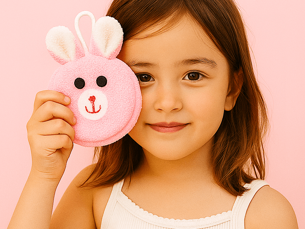 لیف ابری بدن شوی حمام نوزادی عروسکی liuxingyn