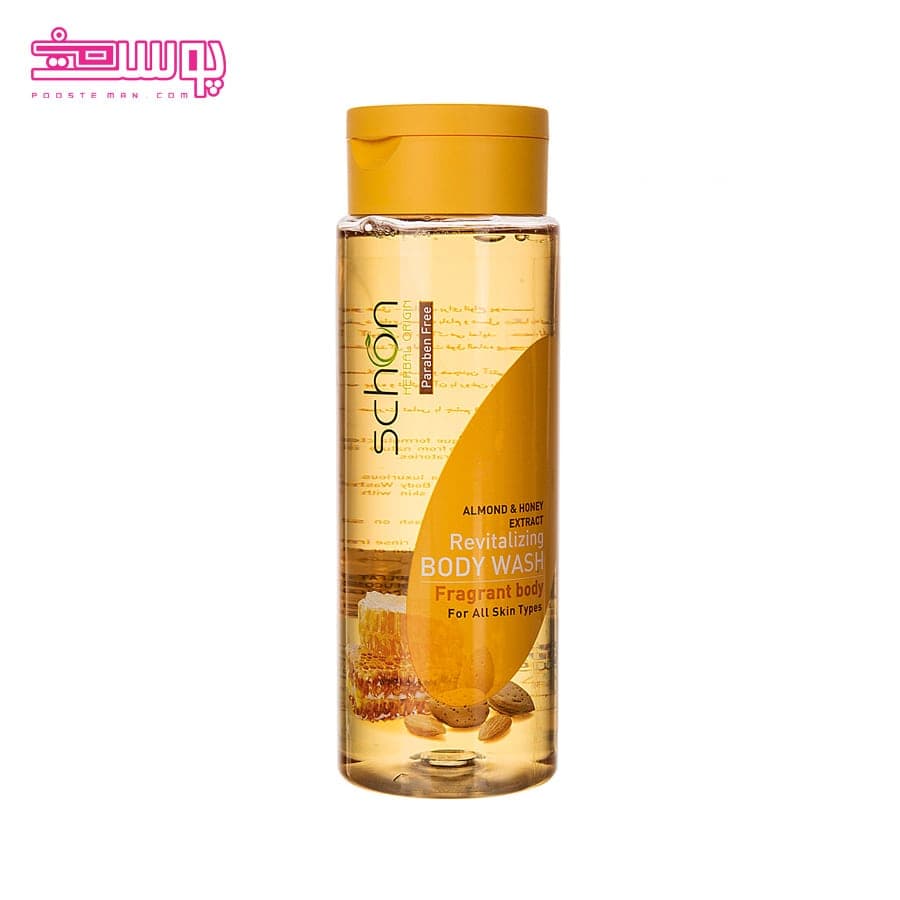 شامپو بدن بادام و عسل شون حجم 420ml