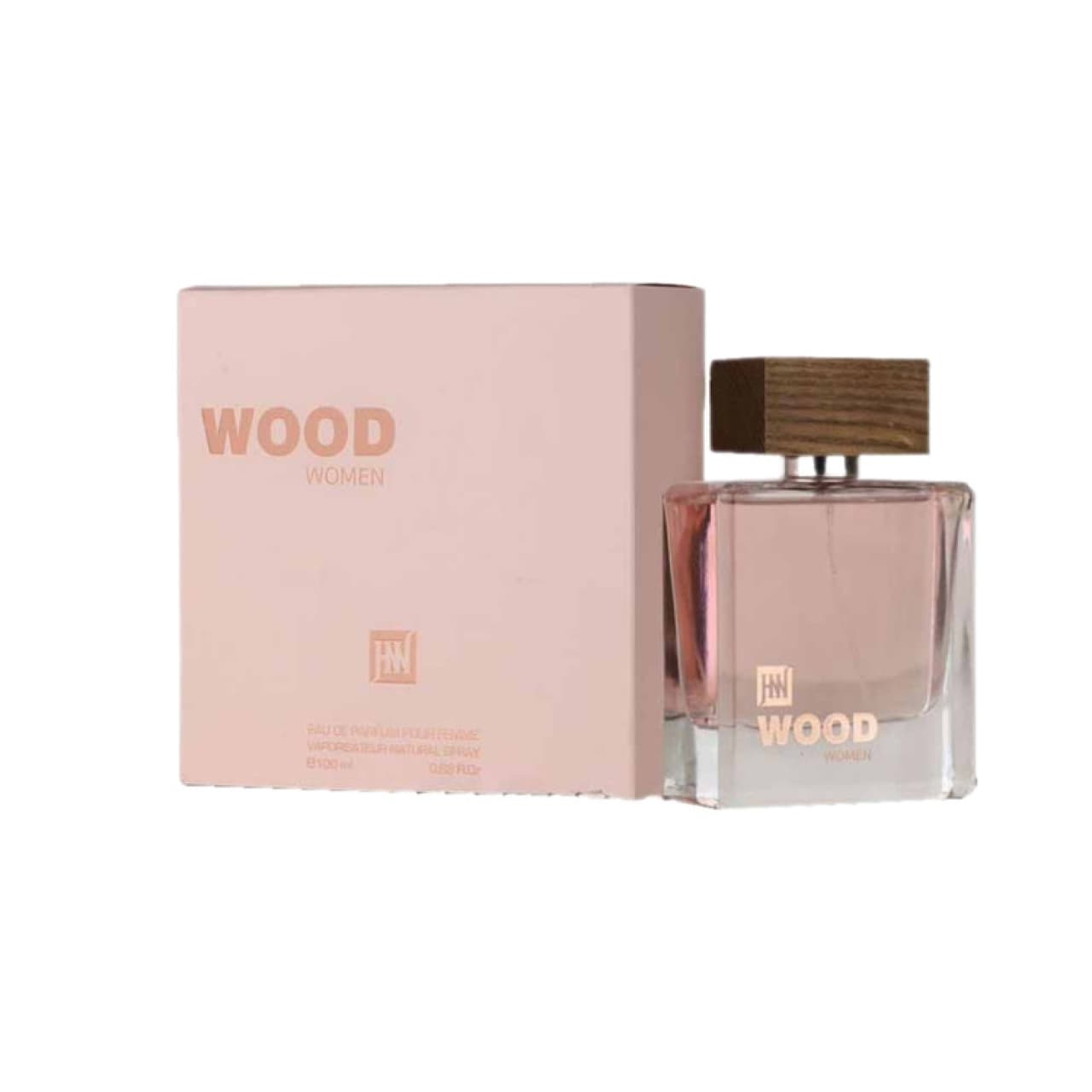 ادکلن زنانه جانوین مدل وود صورتی حجم ۱۰۰ میل