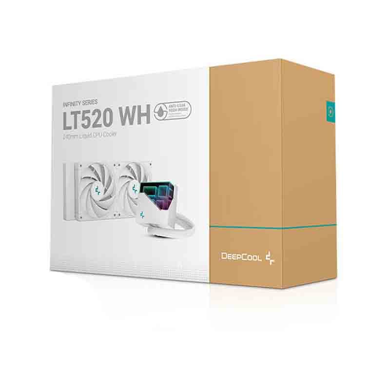 خنک کننده مایع پردازنده دیپ کول مدل LT520 WHITE