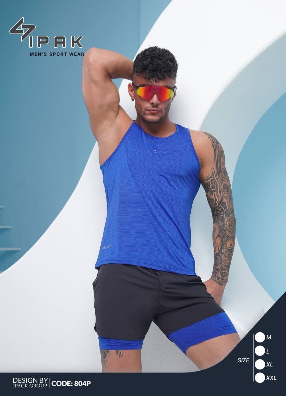 ست رکابی شلوارک ورزشی مردانه NIKE کد 009