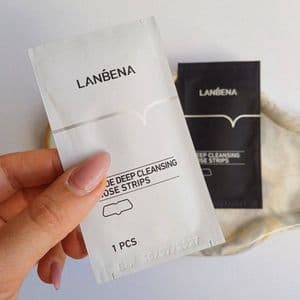 ماسک لانبنا تمیز کننده جوش سر سیاه بینی همراه با چسب Lanbena