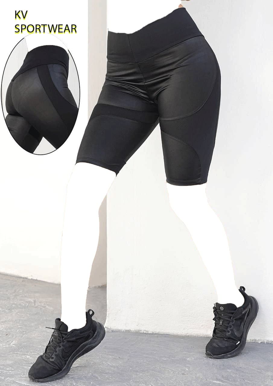 شلوارک کمر پهن ورزشی زنانه کد 005