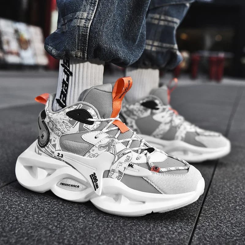 کتونی لژدار مردانه و پسرانه کد 3172