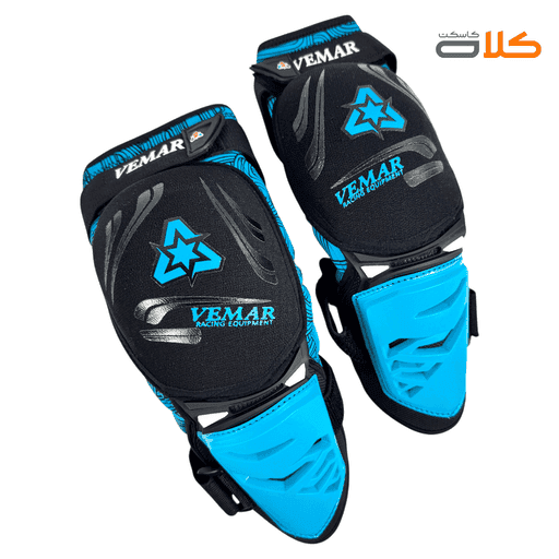 زانو بند اصلی ویمار | محافظ زانو اورجینال آبی مشکی VEMAR