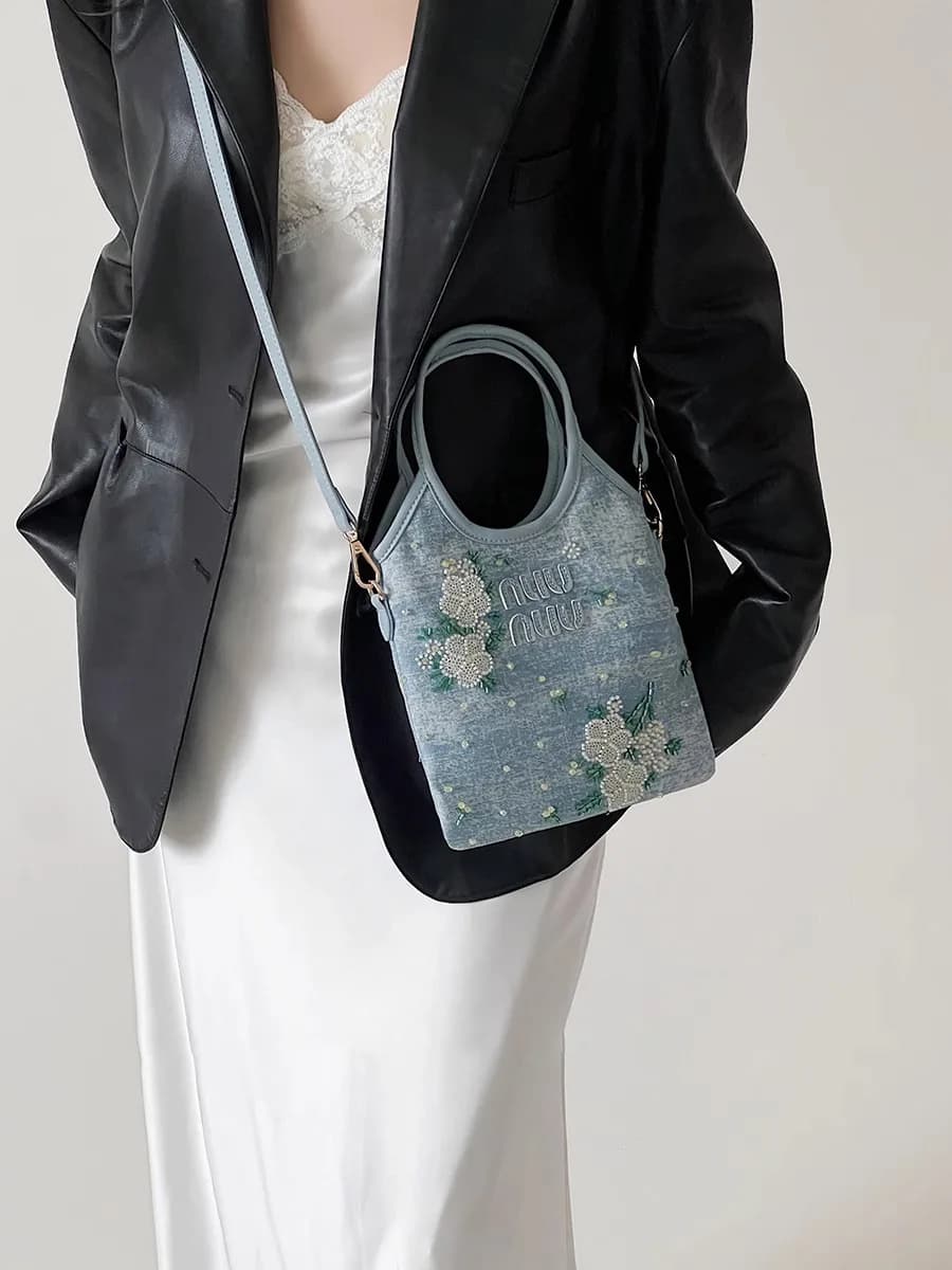 کیف لی دستی و دوشی زنانه و دخترانه کد 3443