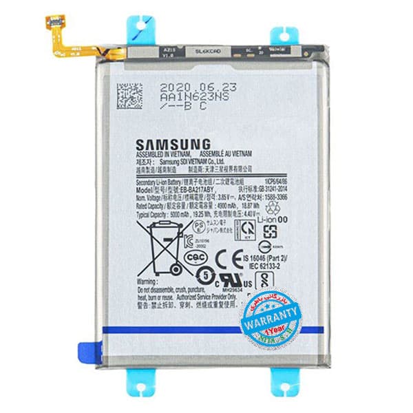 باتری اصلی گوشی سامسونگ Galaxy A21s مدل EB-BA217ABY