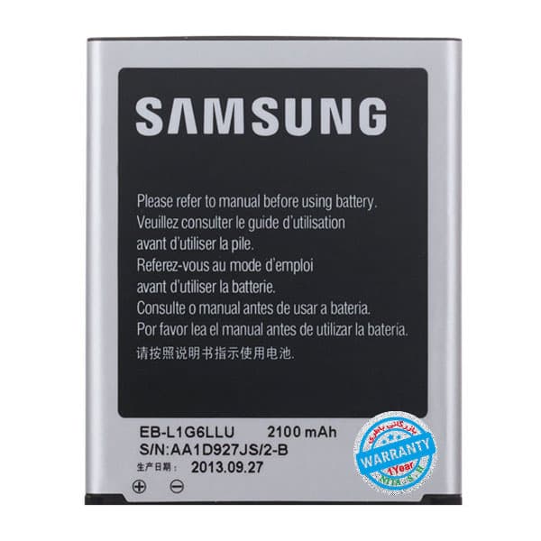 باتری اصلی گوشی سامسونگ Galaxy S3 مدل EB-L1G6LLU