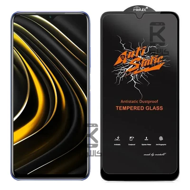 گلس میتوبل اصلی شیائومی Poco M3 مدل Anti Static