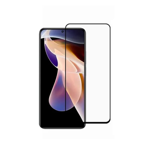 گلس فول Super D مشکی شیائومی Redmi note 10 5g