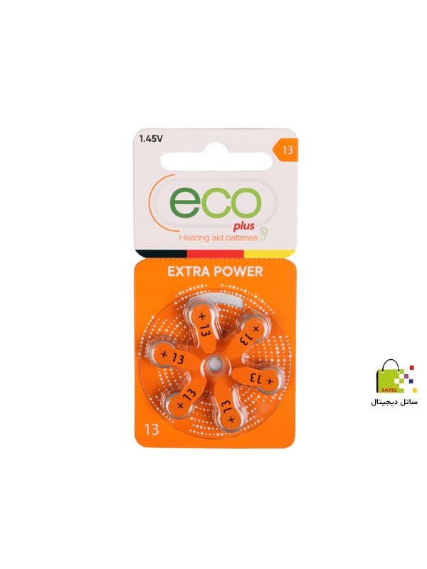 مشخصات باتری سمعک اکو 13 - اصلی