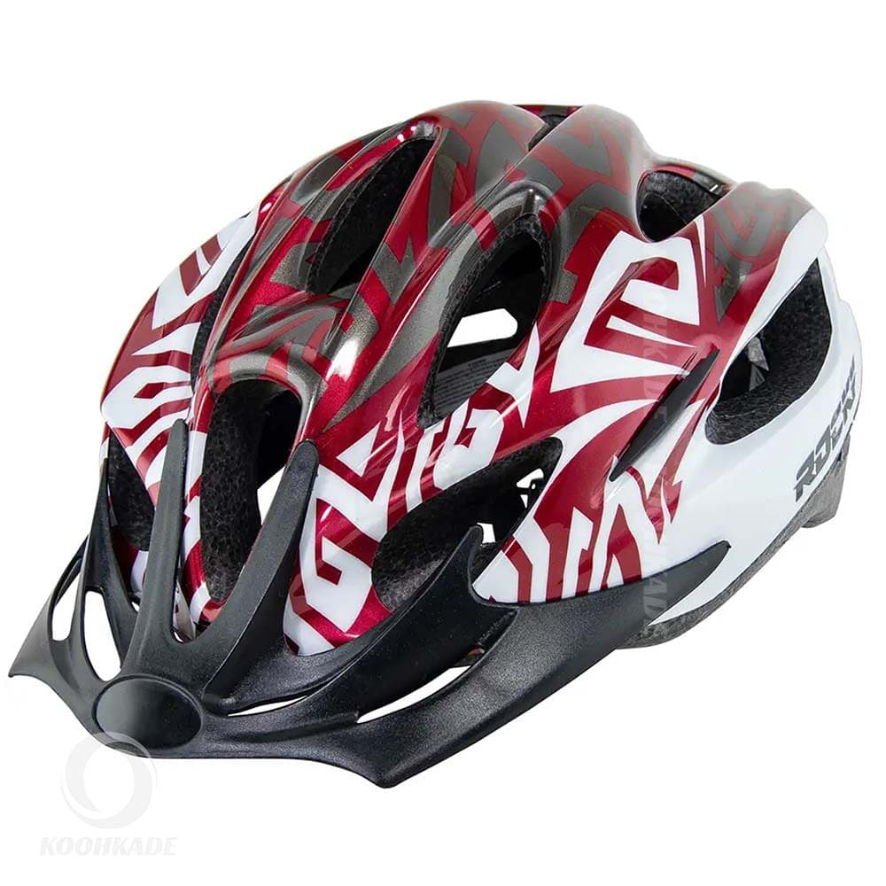 کلاه دوچرخه ROCKY MV16 R-WHITE