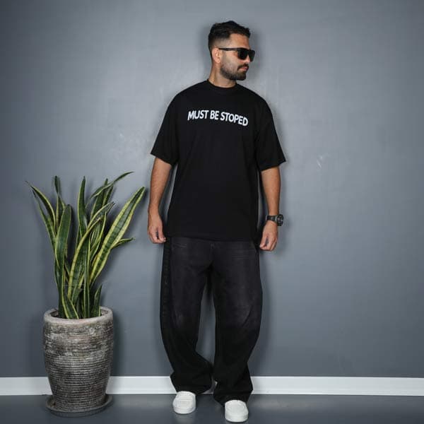 تیشرت اسپرت مدل پلنگ صورتی استپ TOLID