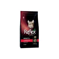 غذای خشک گربه بالغ رفلکس پلاس با طعم بره برنج 1.5 کیلو