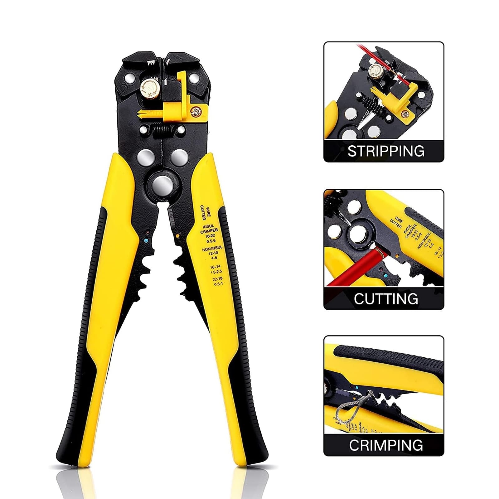 سیم لخت کن اتوماتیک سه کاره 8 اینچ VPE003