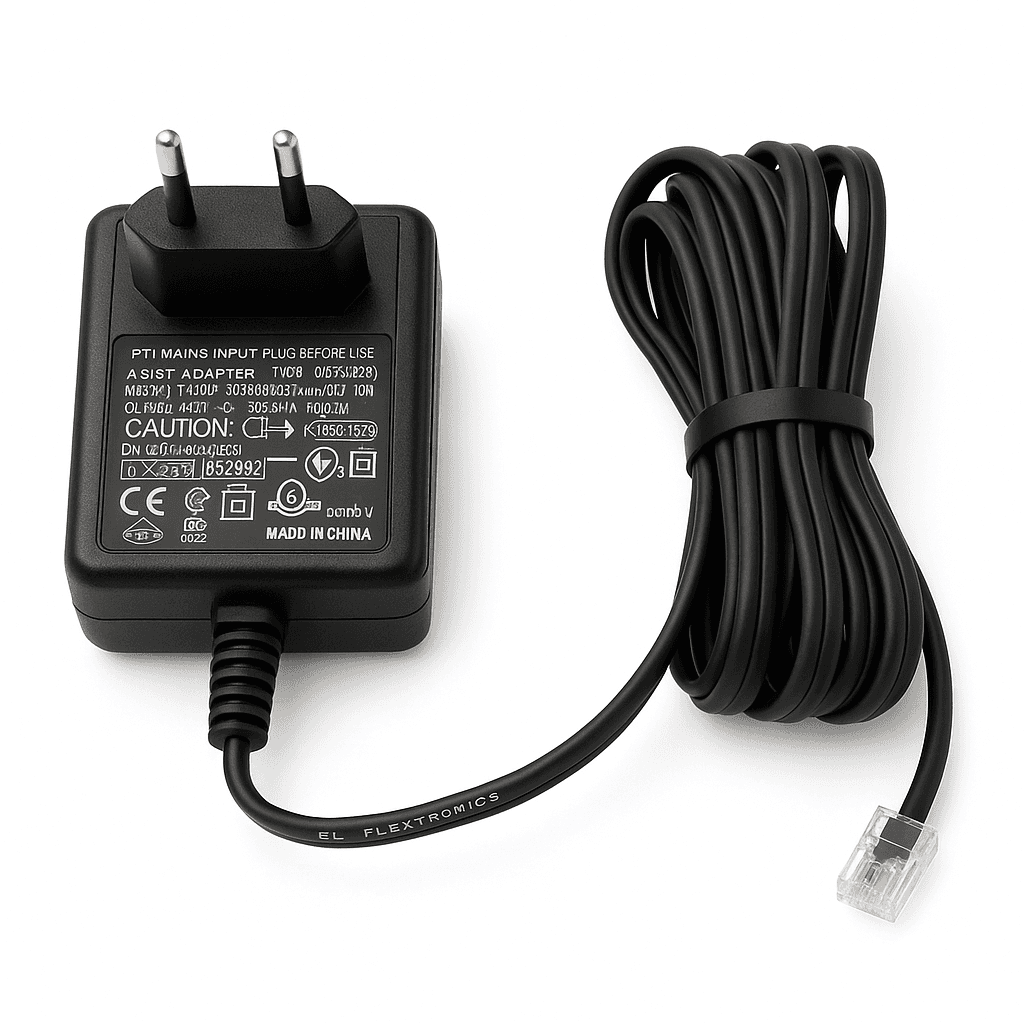 آداپتور 5 ولت 1 آمپر با سوکت تلفنی RJ11