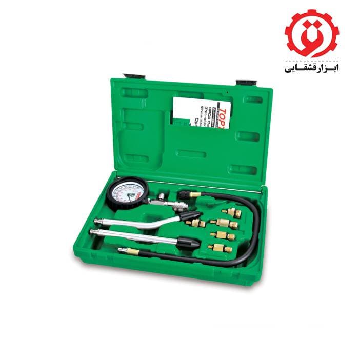 کیت تست کمپرس موتور بنزینی (یورو 4) 9 پارچه تاپ تول مدل JGAI0906