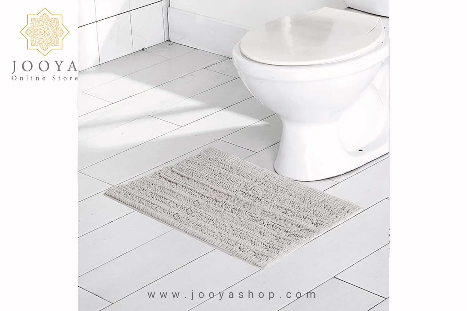 پادری ماکارانی سایز 50*80 WS طوسی روشن