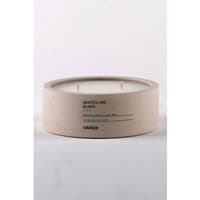 شمع معطر سیمانی دو فیتیله اوبجه عنبر