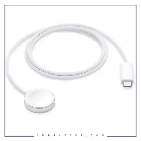 شارژر مگنتی به تایپ سی اپل واچ Apple Watch 9 Magnetic Charger to USB-C Cable A2515 1M